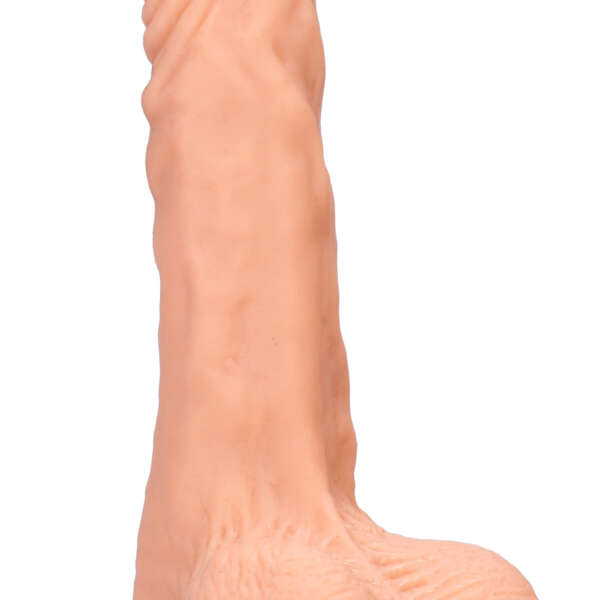 7 Inch Dong With Testicles - Flesh