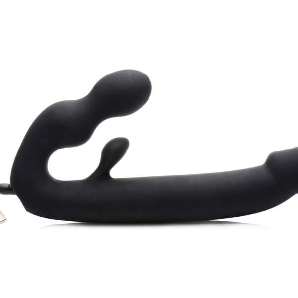 Tri-Volver Rechargeable Strapless Strap On