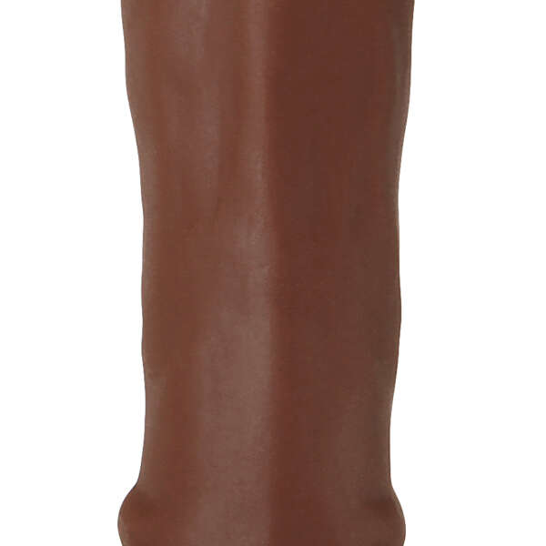 Real Supple Silicone Poseable Dark 8.25 Inch