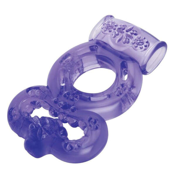 Bodywand Rechargeable Duo Ring - Purple