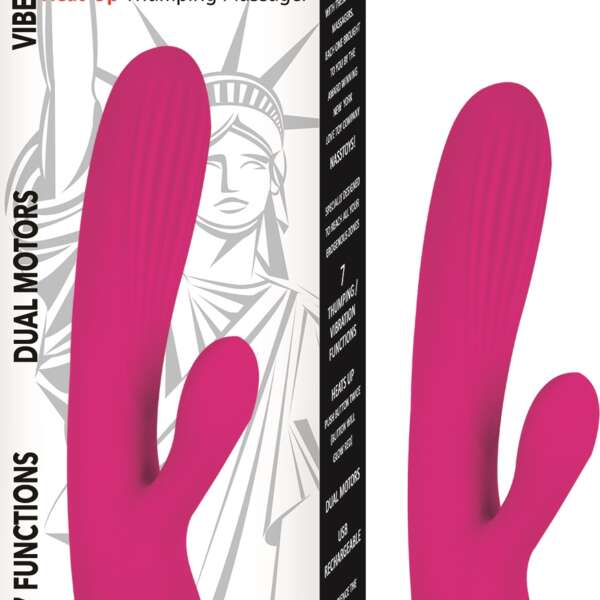 Vibes of New York - Heat-Up Thumping Massager