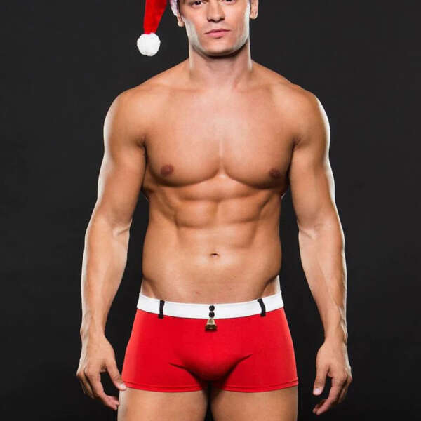2 Piece Sexy Santa Set - Medium/large - Red