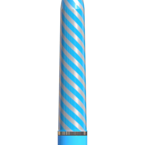 Sweet Swirl Vibrator - Blue