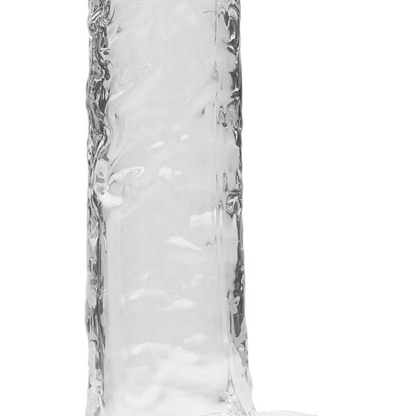 8 Inch Realistic Dildo With Balls - Translucent