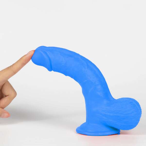 Real Skin Mr. Navy 7.5" Dual Layer Dildo