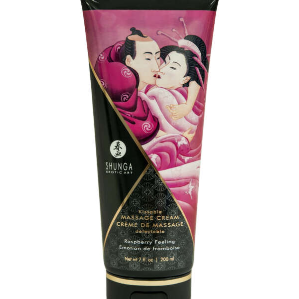 Kissable Massage Cream - Raspberry Feeling - 7 Fl. Oz. / 200 ml