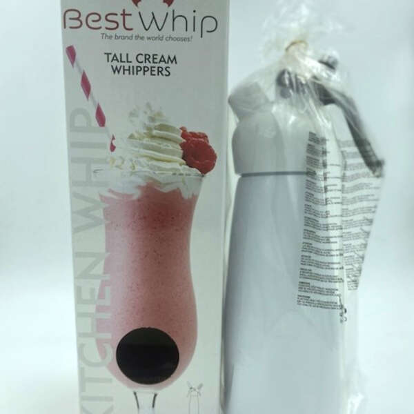 Tall Cream Whipper 1 Pint - White