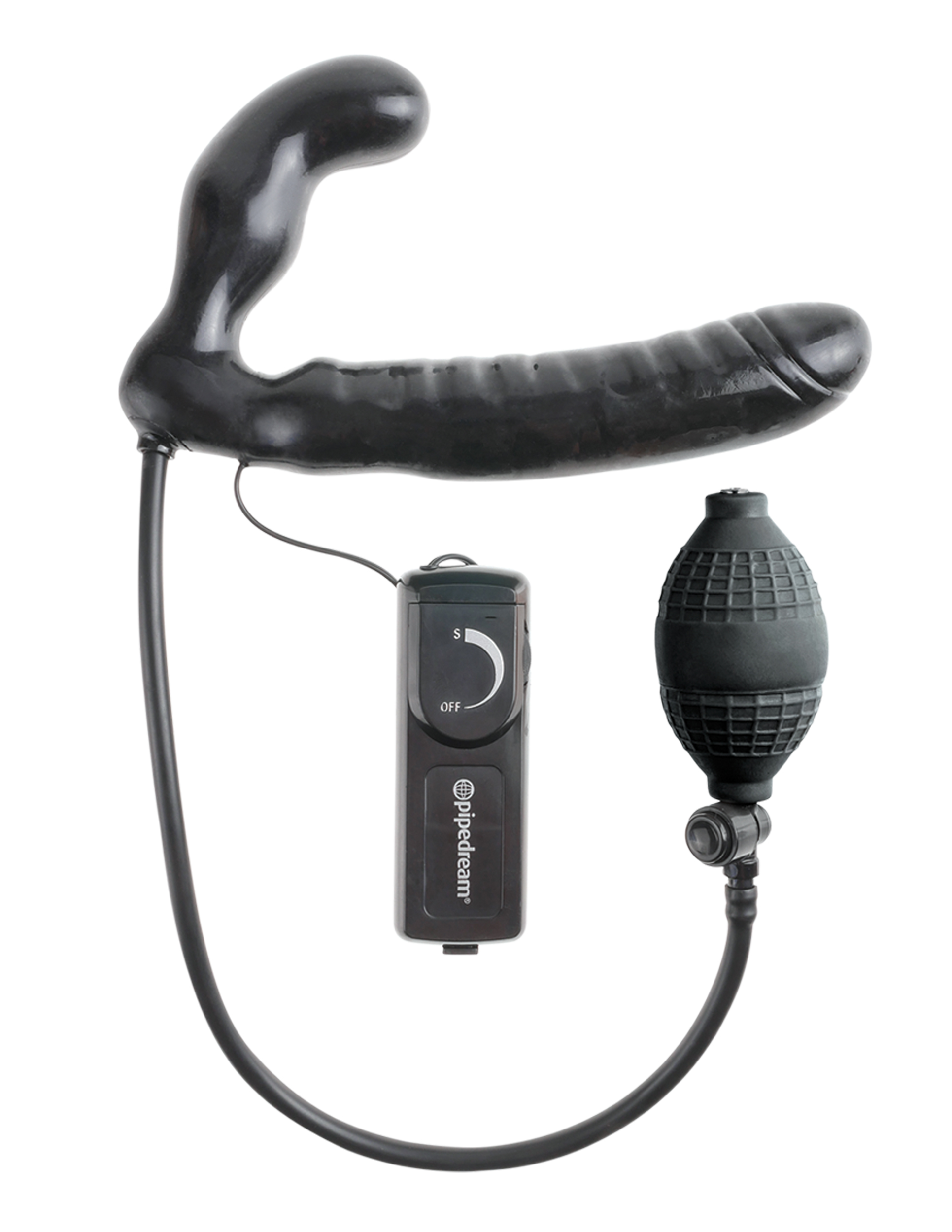 Fetish Fantasy Series Inflatable Vibrating Strapless Strap-On