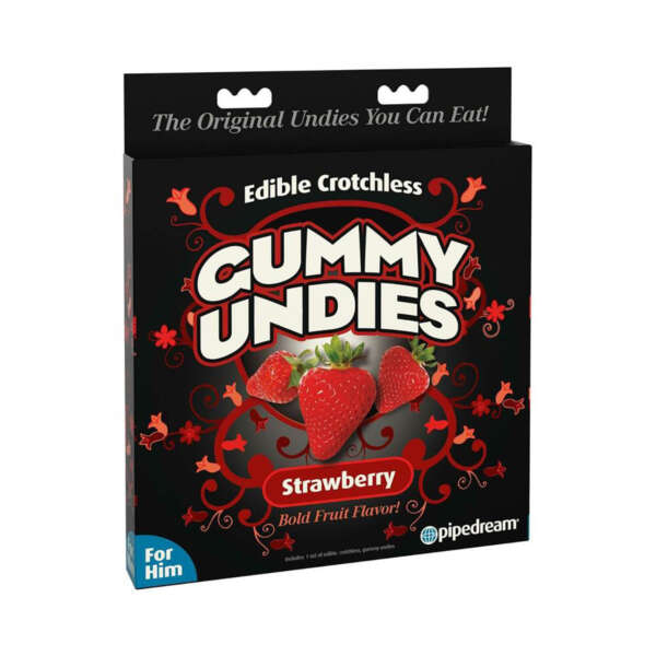 PD Edible Gummy Undies Male Strawberry