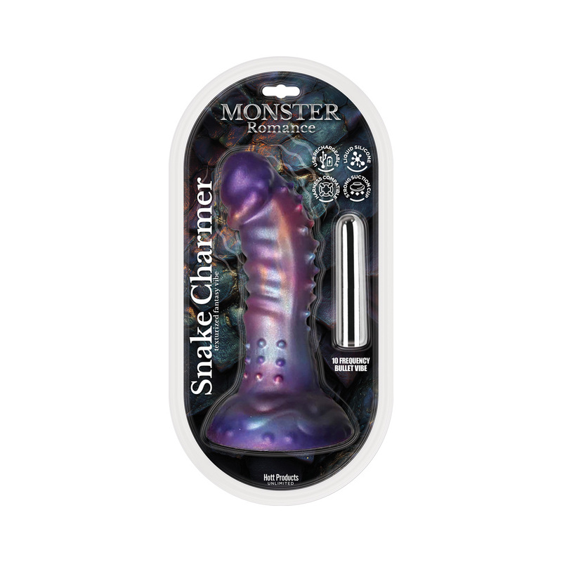 Monster Romance Snake Charmer Dildo W/Bu