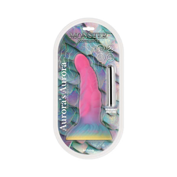 Monster Romance Auroras Aura Dildo W/Bul