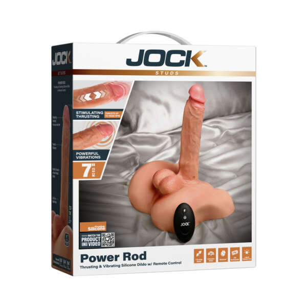 JOCK Power Rod Thrusting&Vib Dildo/ Remo