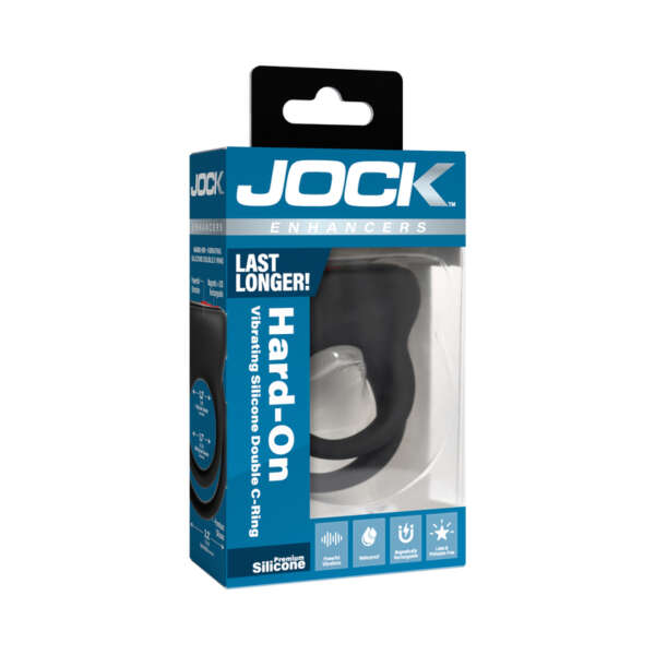 JOCK Enhancers Hard-On Vib Sil Double CR
