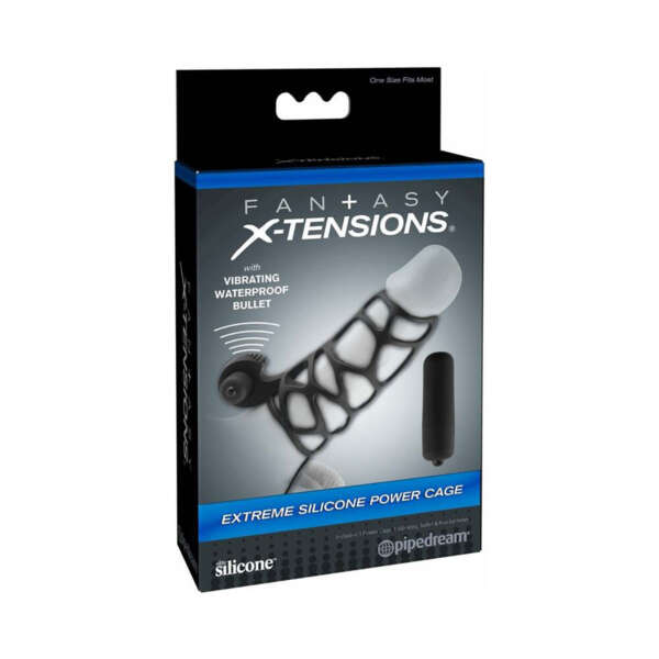FX Vibr Extreme Silicone Power Cage Blk