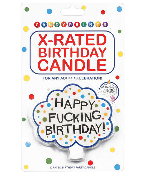 Happy Fucking Birthday Candle