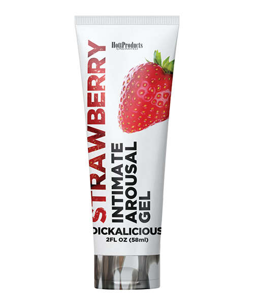 Dickalicious Penis Arousal Gel 2 oz - Strawberry