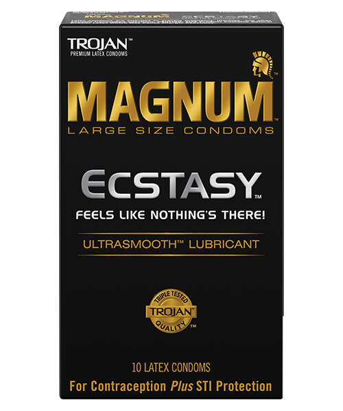 Trojan Magnum Ecstasy Condoms - Box of 10