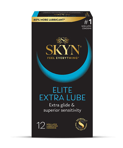 Lifestyles SKYN Elite Extra Lubricated Condoms - Box of 12