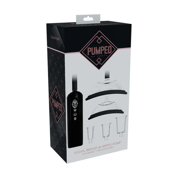 PUMPED Auto VulvaBreast & Nippl Pump Blk