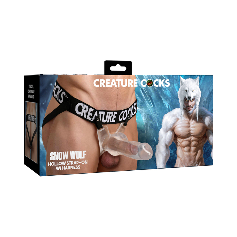 Creature Cocks Snow Wolf Hollow Strap-On