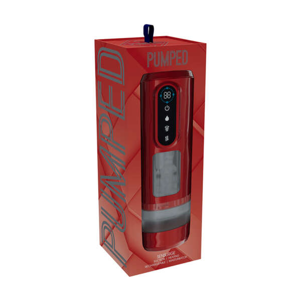 PUMPED Sensurge Auto Heat Suct Mast Red