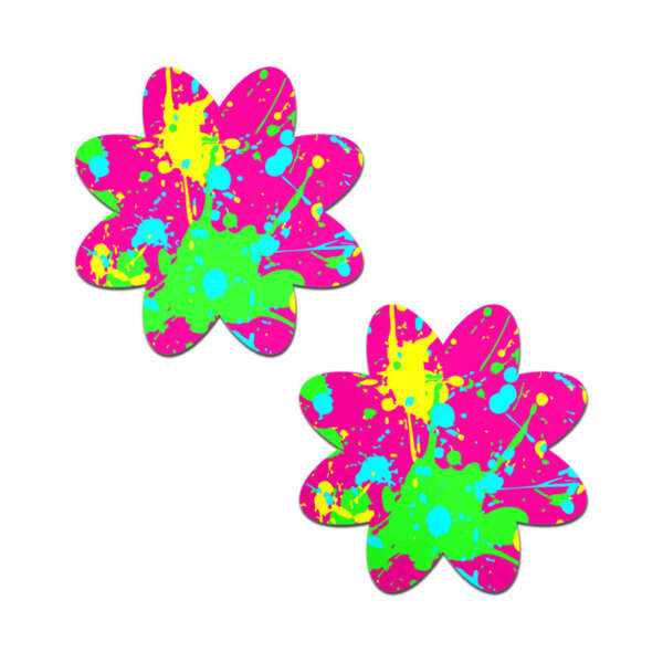 Pastease NeonPink Graffiti Splatter Past