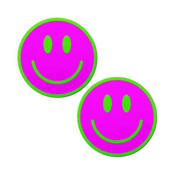 Pastease Neon Green GITD Pink Smile Past