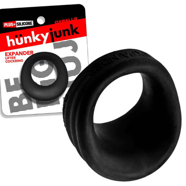 Hunkyjunk Expander Scoop Cockring Black