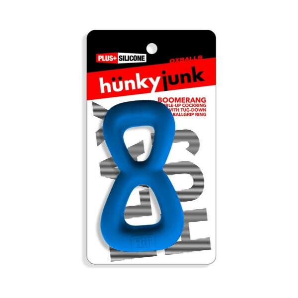 Hunkyjunk Boomerang DblRing NutTug Teal