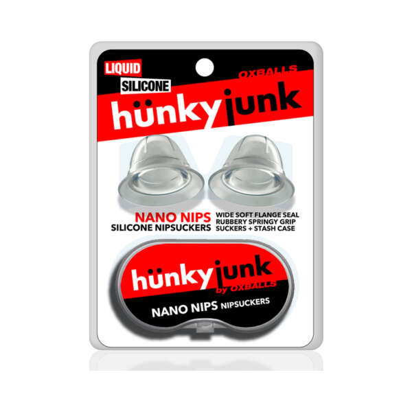 Hunkyjunk Nano Nips Nubs Clear Silicone