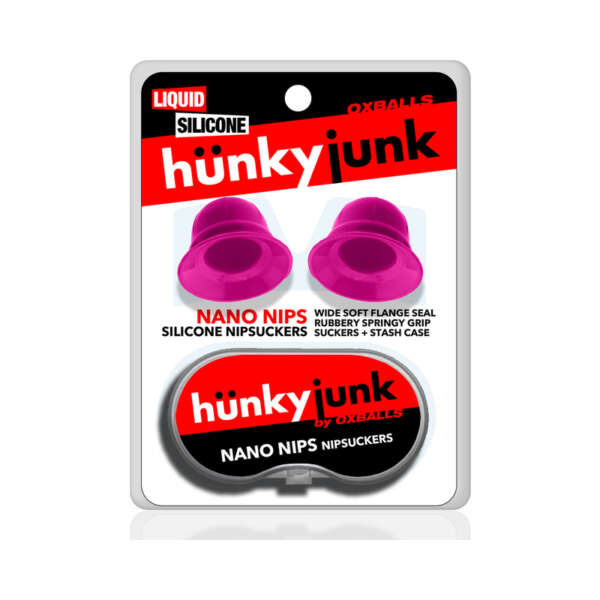 Hunkyjunk Nano Nips Nubs Pink Silicone