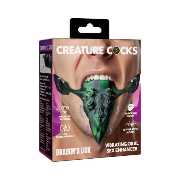 Creature Cocks Dragon's Lick Vib Oral