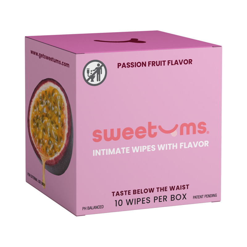 Sweetums Intimate Wipes Passion Frt 10pk