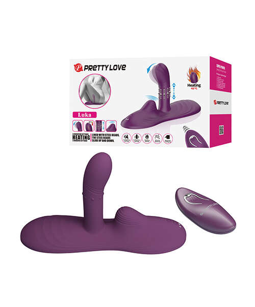 Pretty Love Remote Controlled Vibe Pad Luka - Purple