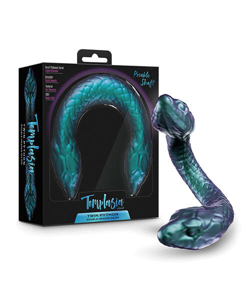 Blush Temptasia Twin Python Double Headed Snake Dildo