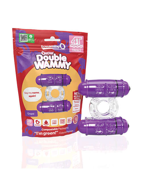 Screaming O 4T Double Wammy - Grape