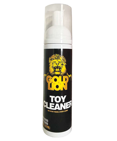 Gold Lion Toy Cleaner - 7 oz Spray Bottle