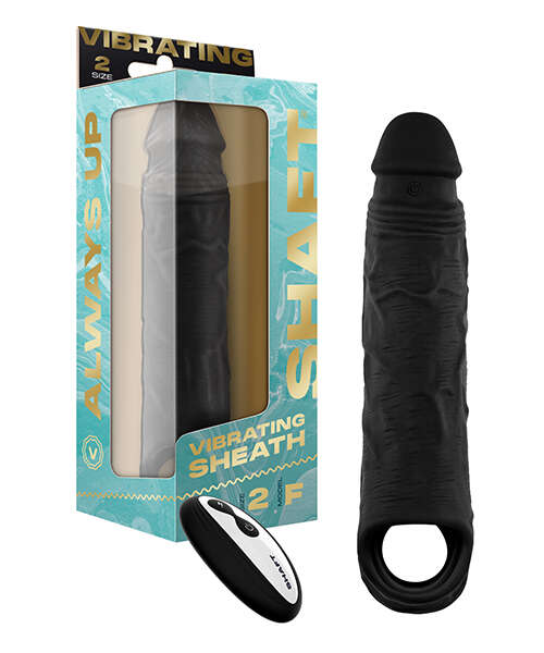 Shaft Vibrating Sheath Size 2 - Black