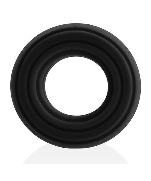 Hunky Junk Roto Cockring - Black Fog