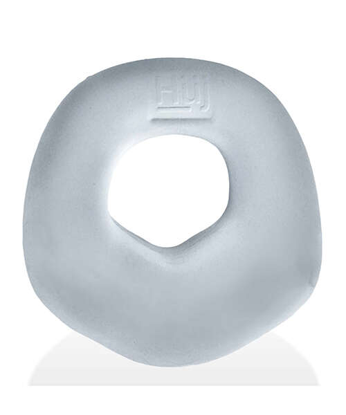 Hunky Junk Fit Bulge Hung-Style Cockring - Clear Steam