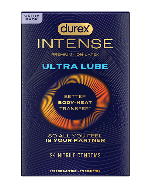 Durex Intense Ultra Lube Condoms - Box of 24