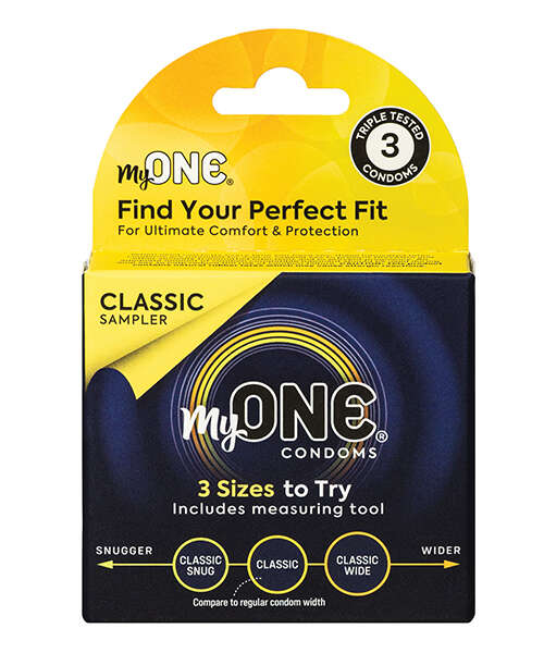 My One Classic Sampler Condoms - Pack of 3