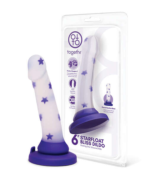 Together 6" Starfloat Bliss Dildo - Purple