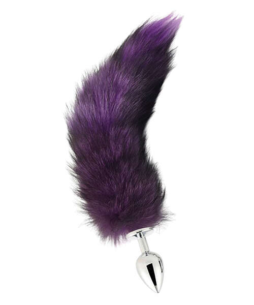 Fox Tail Large Plug - Purple
