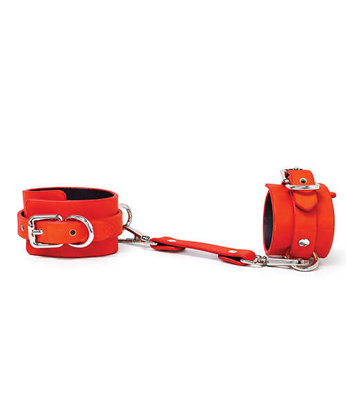 Heat Tease Cuffs - Red/Yellow